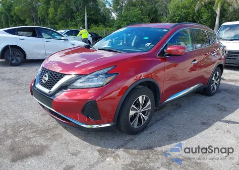 2020 Nissan Murano Sv Intelligent Awd from USA, damaged, VIN 5N1AZ2BS7LN132731